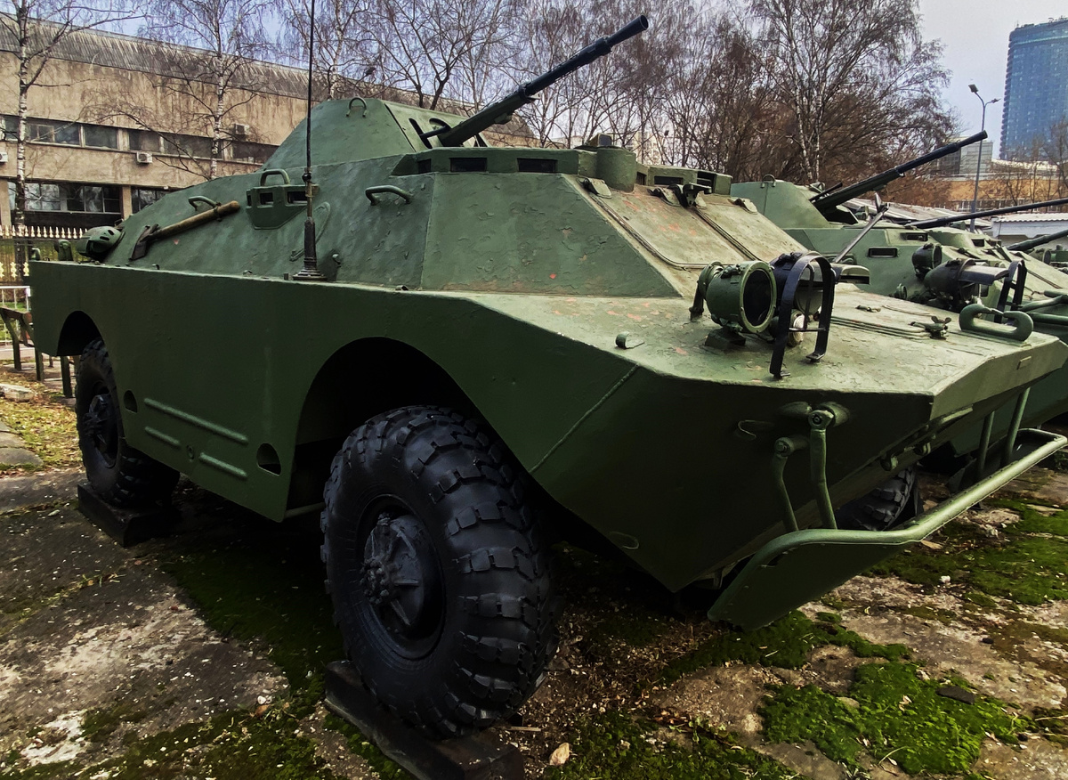 БРДМ-2 в экспозиции Центрального Музея Вооруженных Сил в Москве.