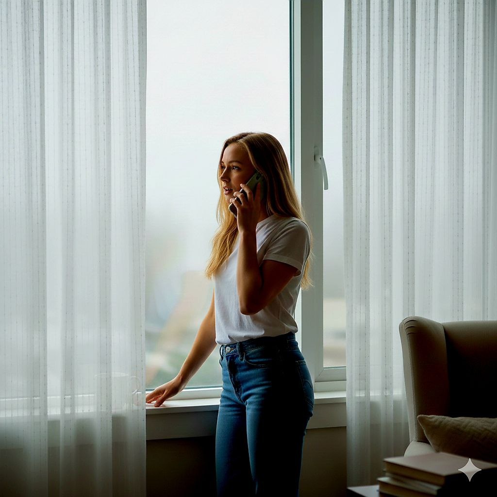 Звонок  подруге.И.И.