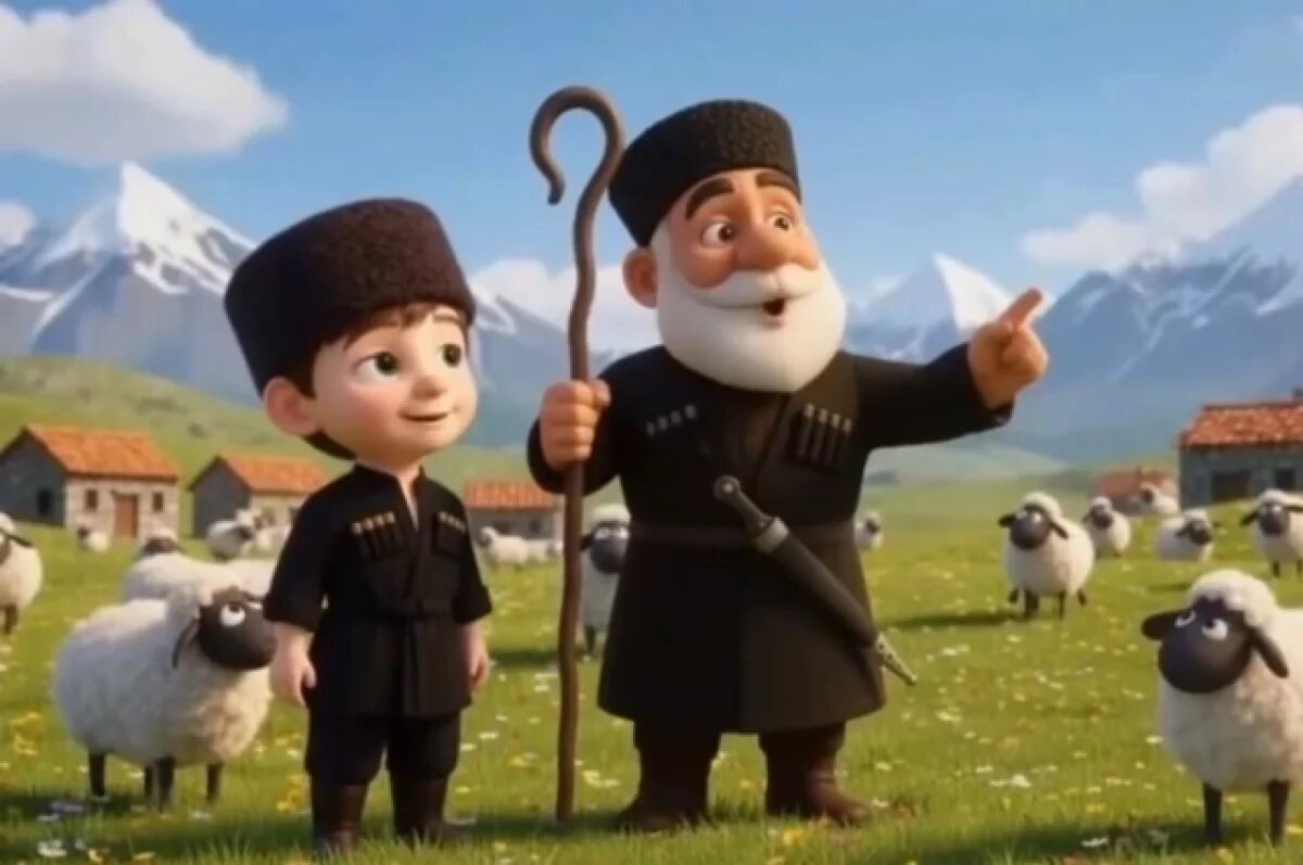    В Чечне запустят мультсериал «Зелим и волк» на чеченском языке