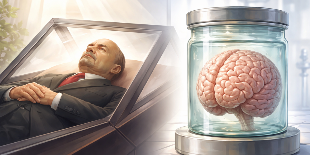 Почему Ленин лежит в Мавзолее, но его мозг хранится отдельно в Институте мозга