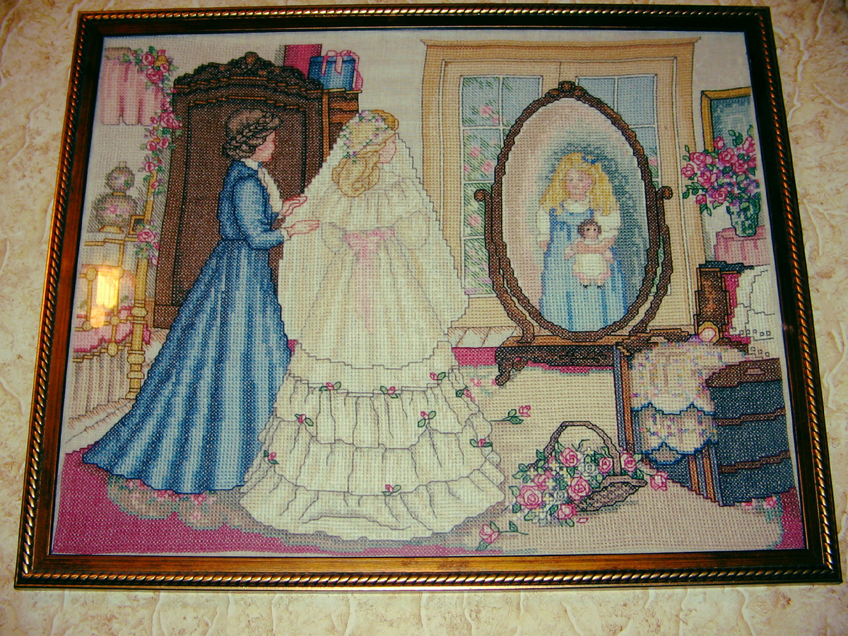 Перед свадьбой.