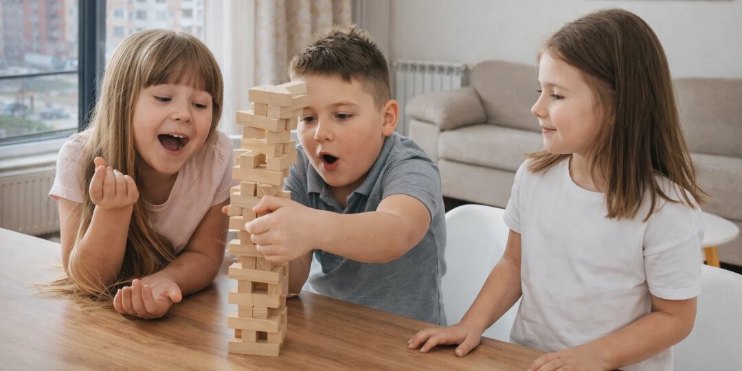 Как занять детей за 30 секунд, если дома хаос, гости и дождь: 20 игр без реквизита