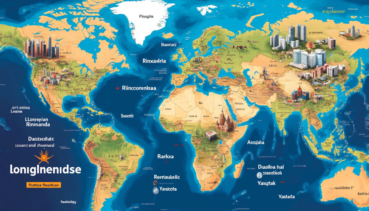 Иллюстрация  карты 5 городов