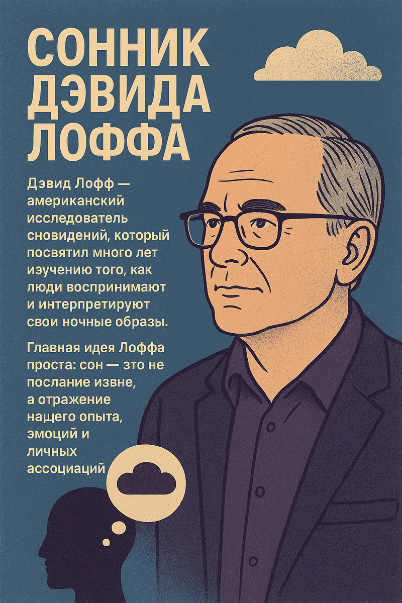 Главная идея Лоффа проста: сон — это не послание извне, а отражение нашего опыта, эмоций и личных ассоциаций.