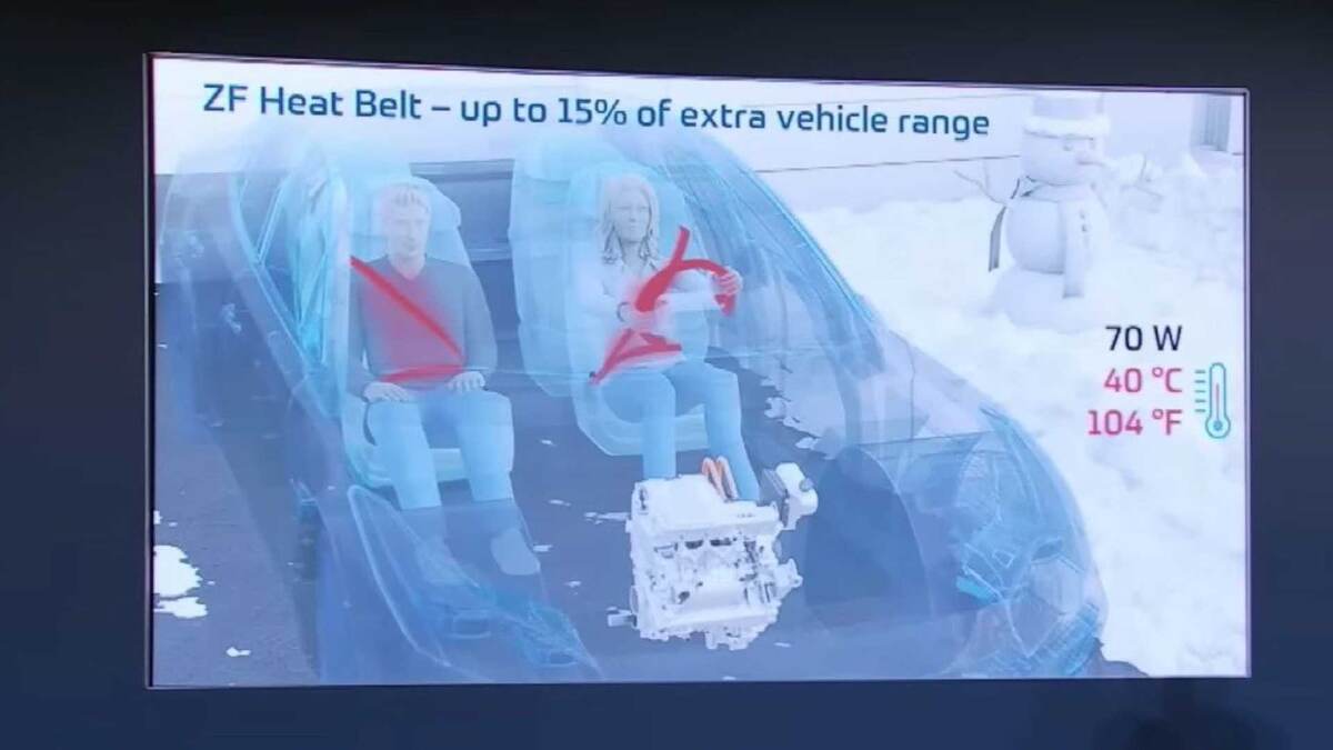 Ремни потребляют всего 70 Вт