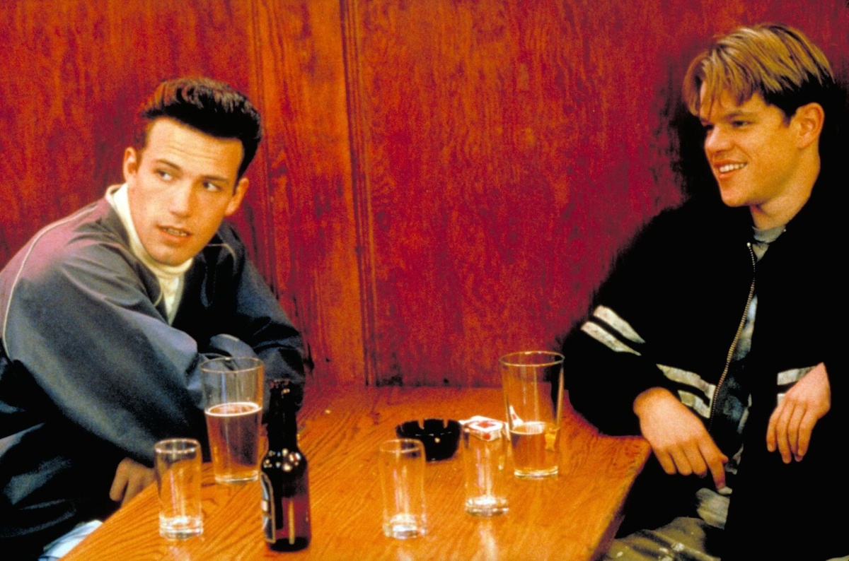 Кадр из фильма "Умница Уилл Хантинг" 