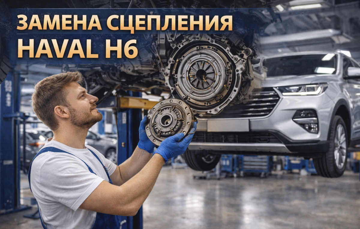 Замена сцепления Хавал Н6