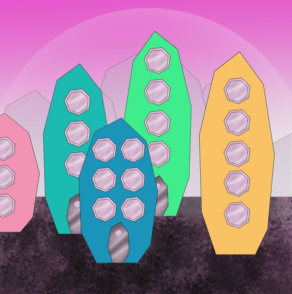 "Град иноземный"
Компьютерная графика (фотошоп).
2026 г.