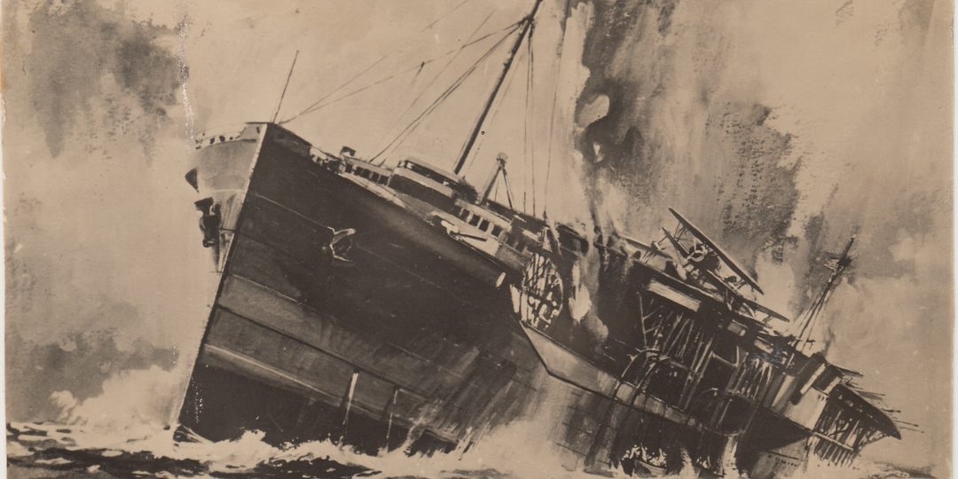 Хронология бомбардировщика G4M - 27 февраля 1942 года. Потопление "Лэнгли"