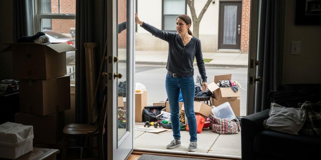 Это Моя квартира, Иван! Ты здесь больше не живёшь — твой хлам на улице! - заявила я мужу.