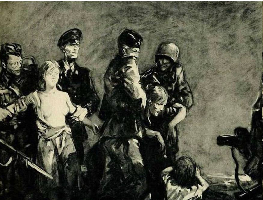 Дементий Шмаринов. «Насильники». 1941