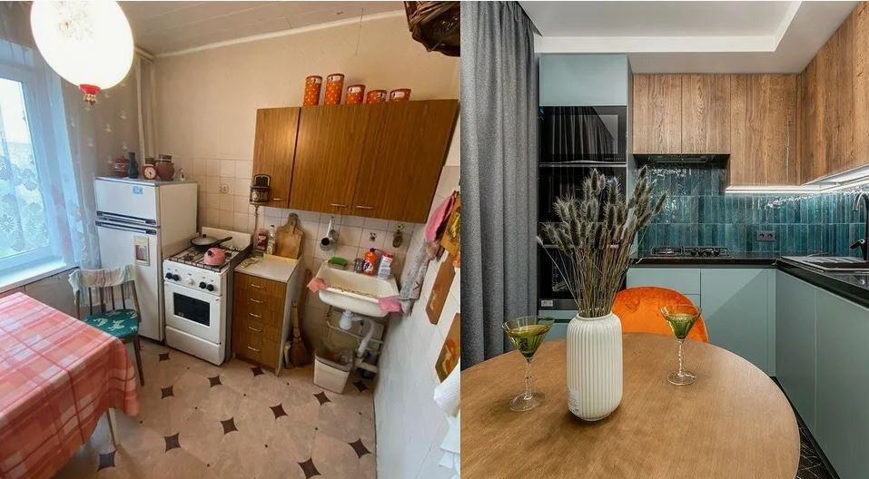 Ремонт кухни в Донецке и макеевке было стало 2