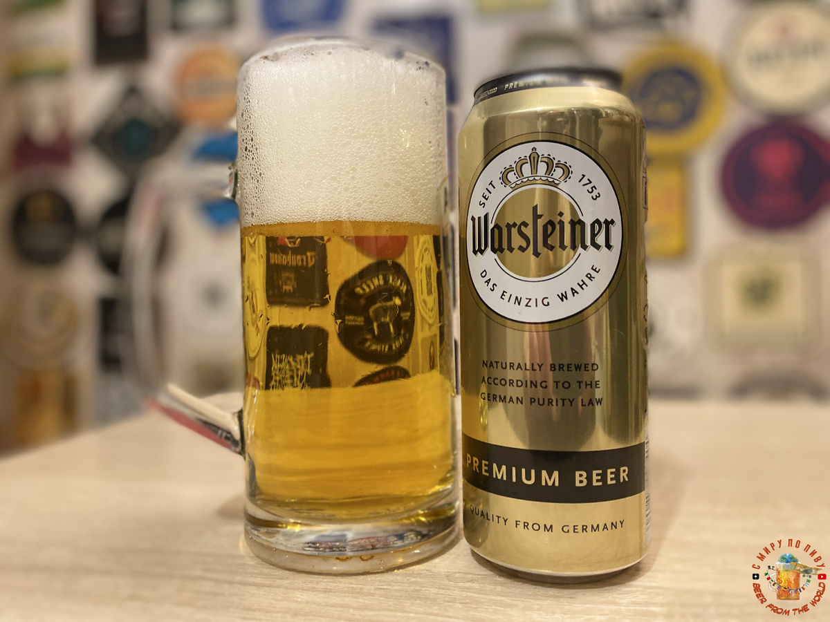 Обзор пива Warsteiner Premium Beer