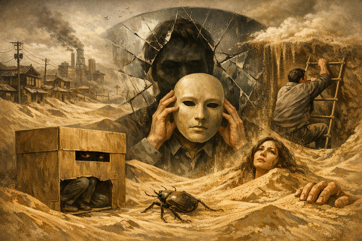 Коробка, песок и чужое лицо