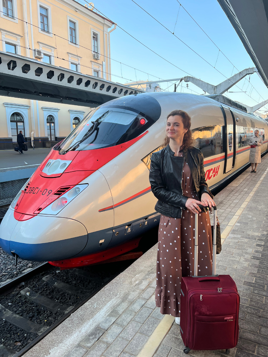Сапсан, Московский вокзал, Санкт-Петербург 