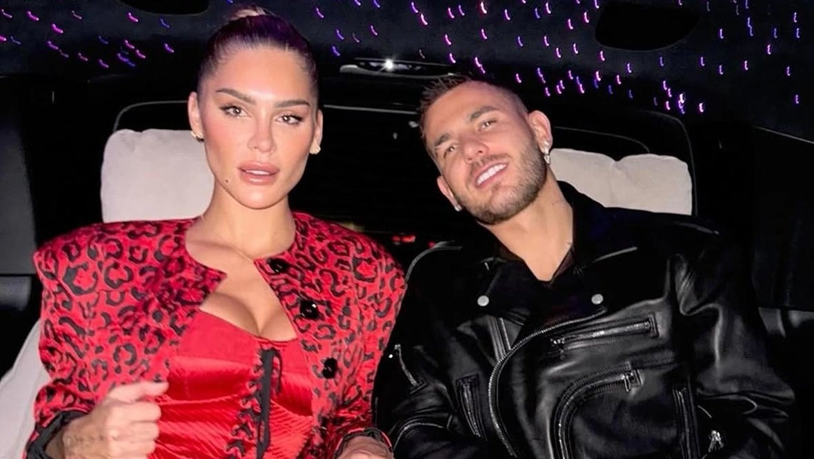    Виктория Триай и Люка Эрнандес. соцсети