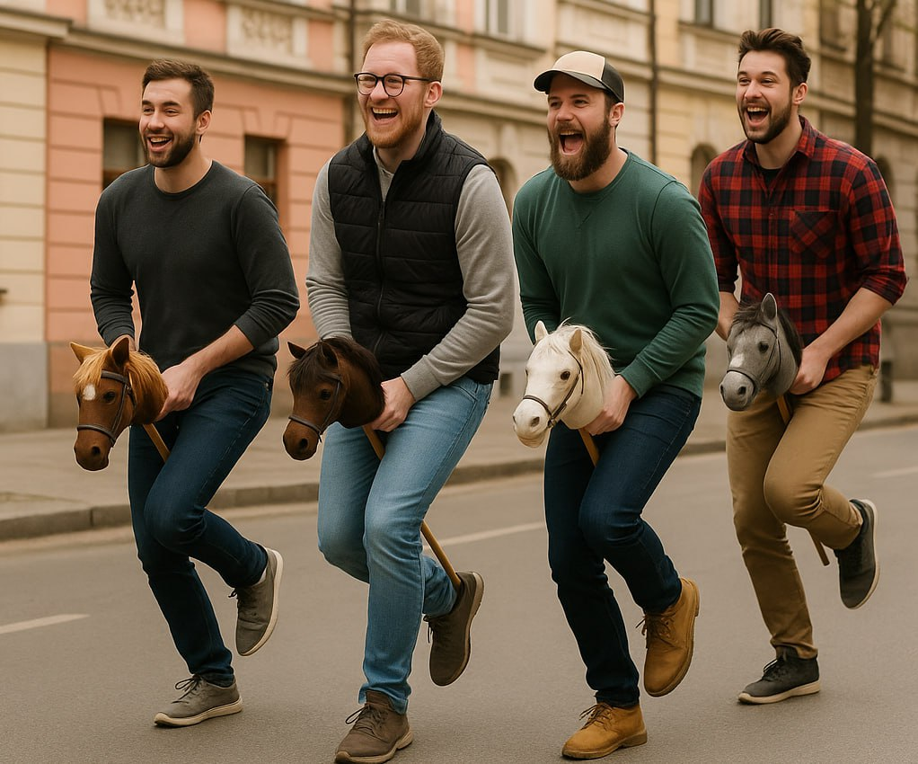 Хобби-хорсинг и хобби-доггинг: два способа развлечься, когда жизнь слишком скучна, а спортзал слишком дорог. Мнение клинического психолога Станислава Самбурского