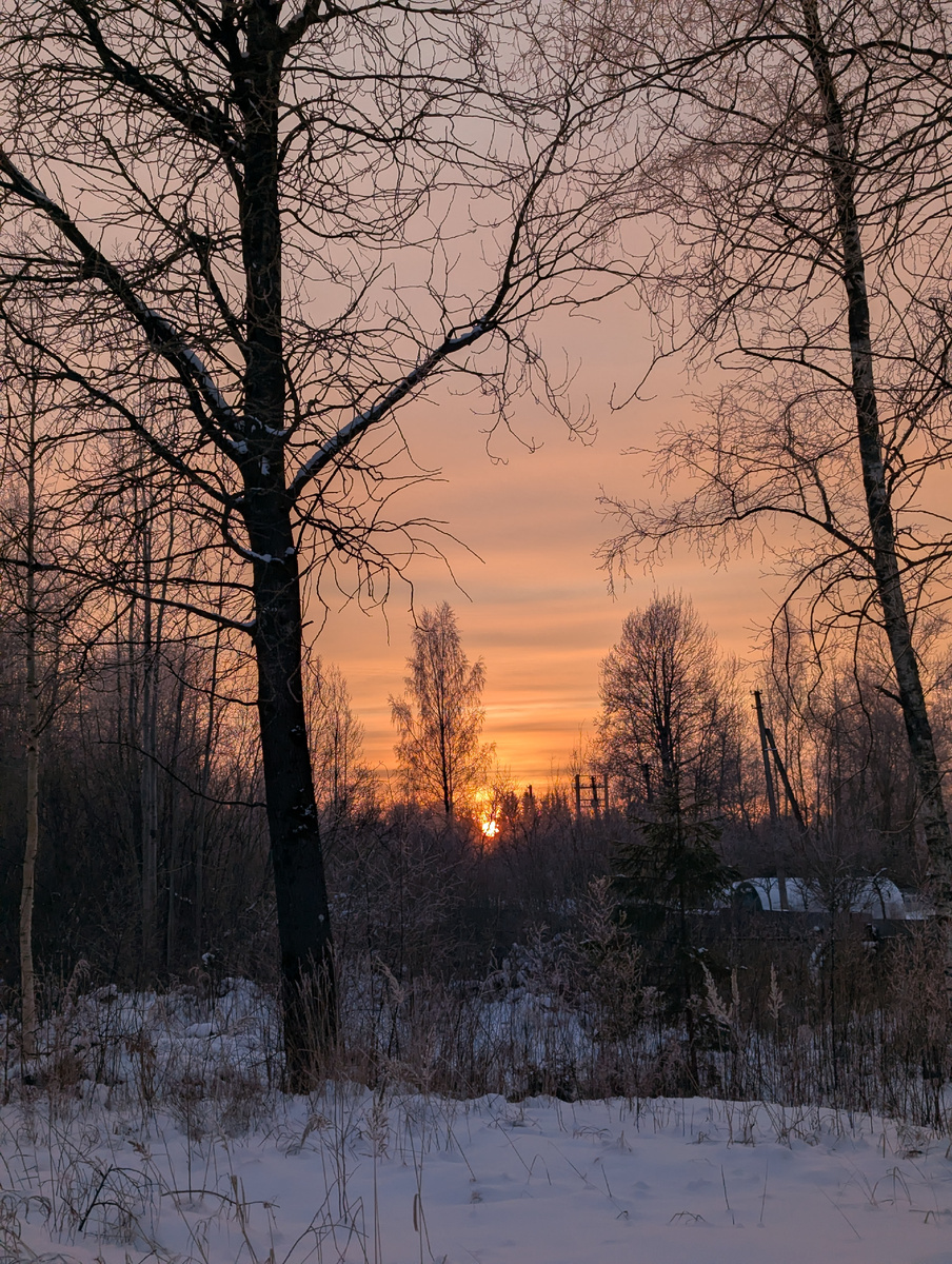 Просто закат