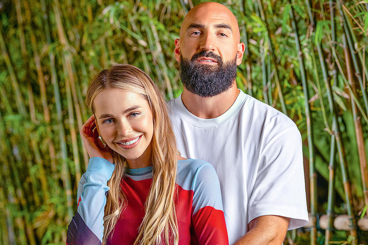    Анна Хилькевич с мужем Артуром Мартиросяном предоставлены пресс-службой ТНТ