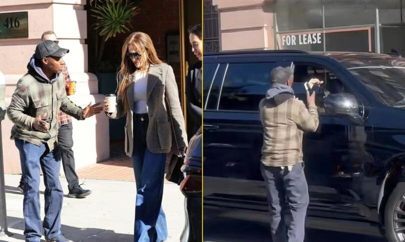    Источник: BACKGRID | Дженнифер Лопес с сумочкой за 80 000 долларов помогает бездомным