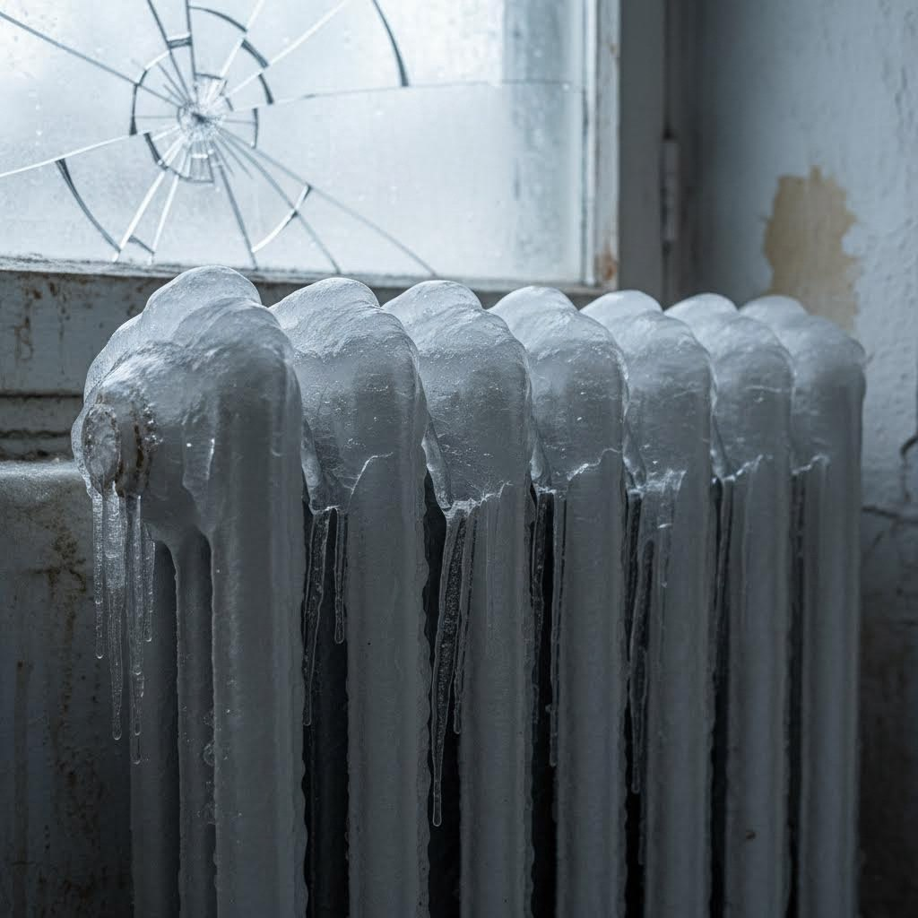 Фото: нейросеть. Уже в конце декабря стало очевидно, что котельные не выдерживают сильных морозов.