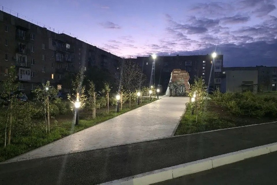    В Волновахе расширят зеленую зону у памятника Владимиру Жоге при поддержке Ямала. Фото: Департамент природных ресурсов ЯНАО