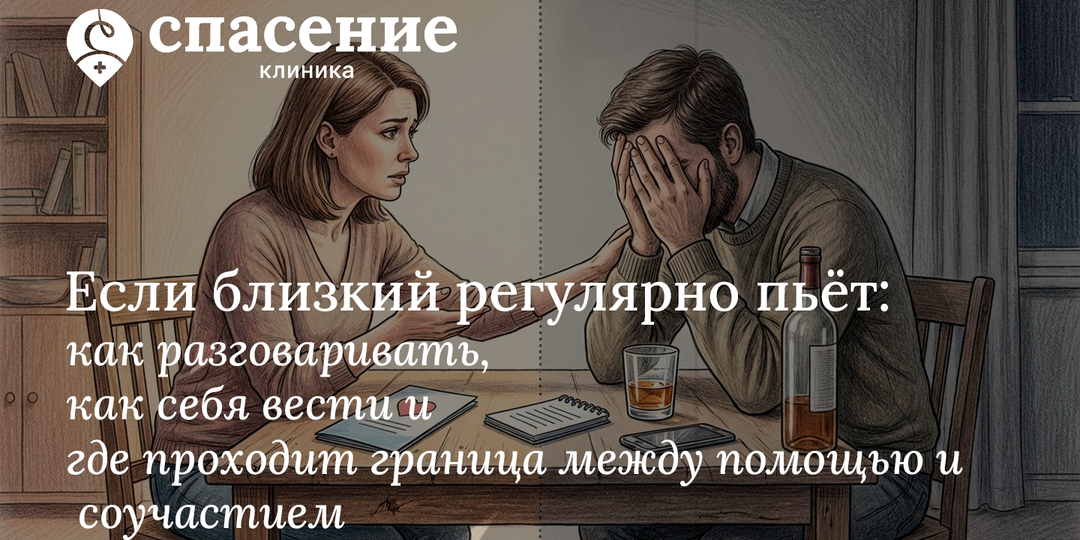 Если близкий регулярно пьёт: как разговаривать, как себя вести и где проходит граница между помощью и соучастием