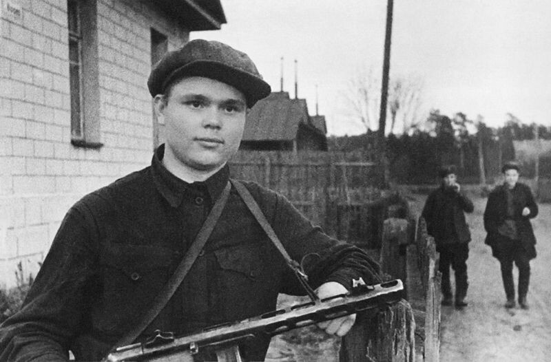 Федор Кухарев - боец партизанского отряда имени Буденного. Автор: Сергей Коршунов