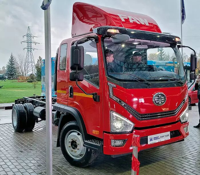 Шасси FAW Tiger 6G 12 т