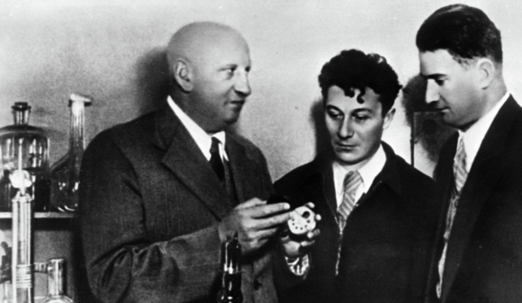 А. Иоффе, А. Алиханов, И. Курчатов