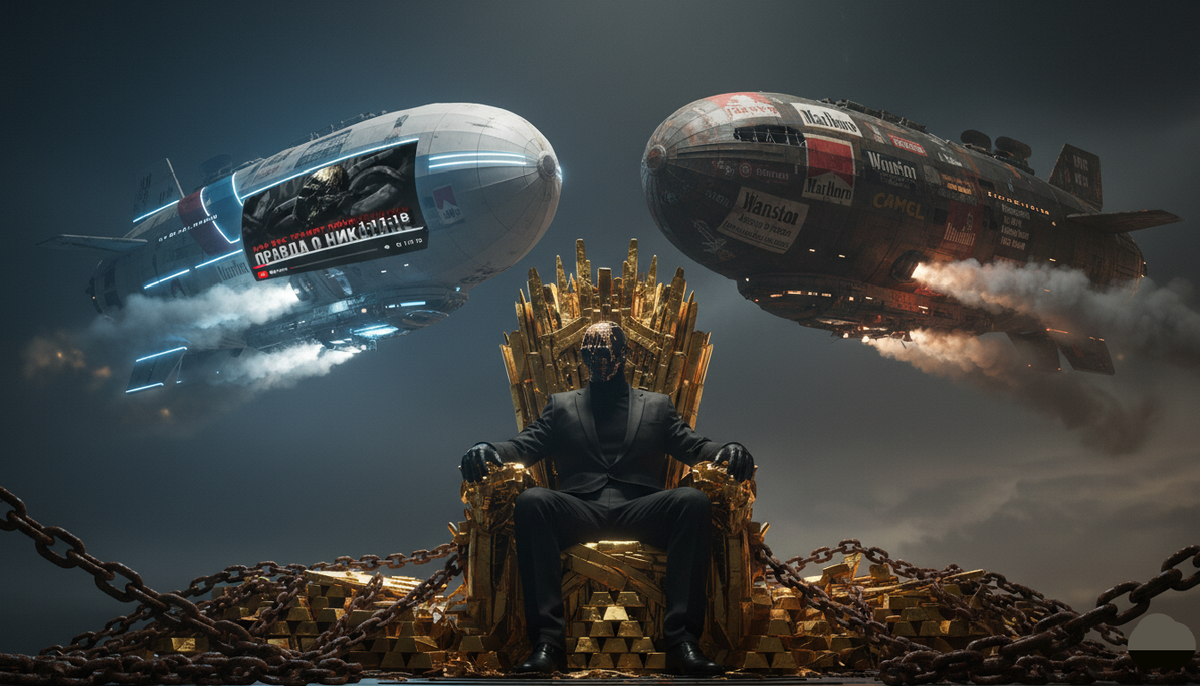 Визуализация созданная автором. Разбор видео «Почему Я НЕ КУРЮ – Как НЕ БЫТЬ РАБОМ».