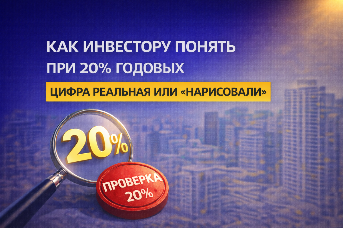 Инвестор должен уметь самостоятельно просчитывать сценарии инвестпроекта 
