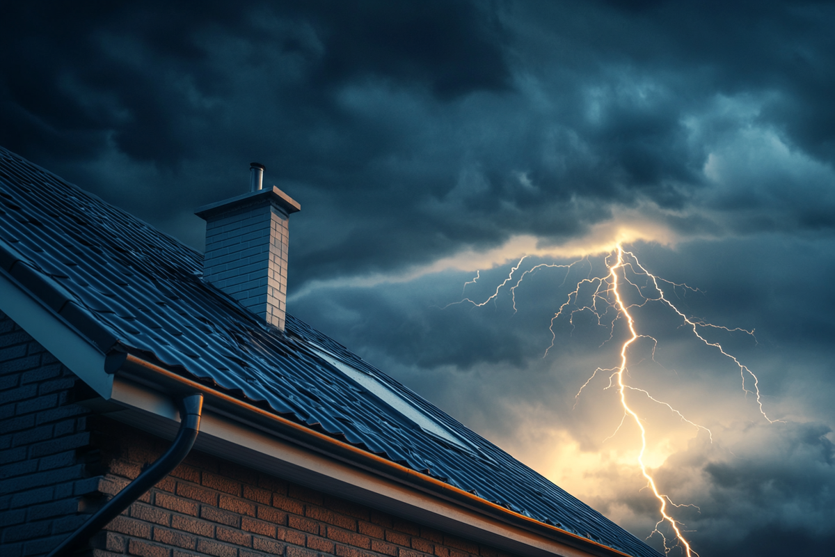 В Подмосковье нередки случаи, когда молния бьёт по соседним домам в одном посёлке.