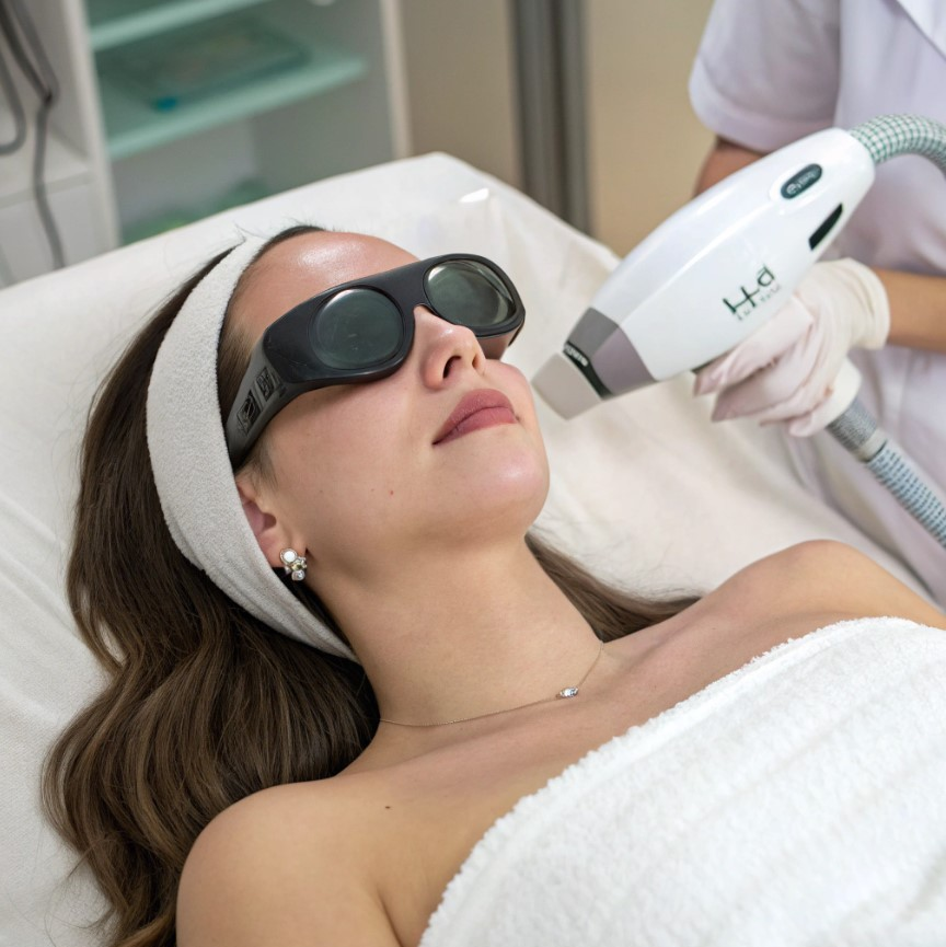 IPL обычно ощущается как короткие щелчки и тепло, но переносится комфортно без анестезии благодаря охлаждению и правильно подобранным настройкам.