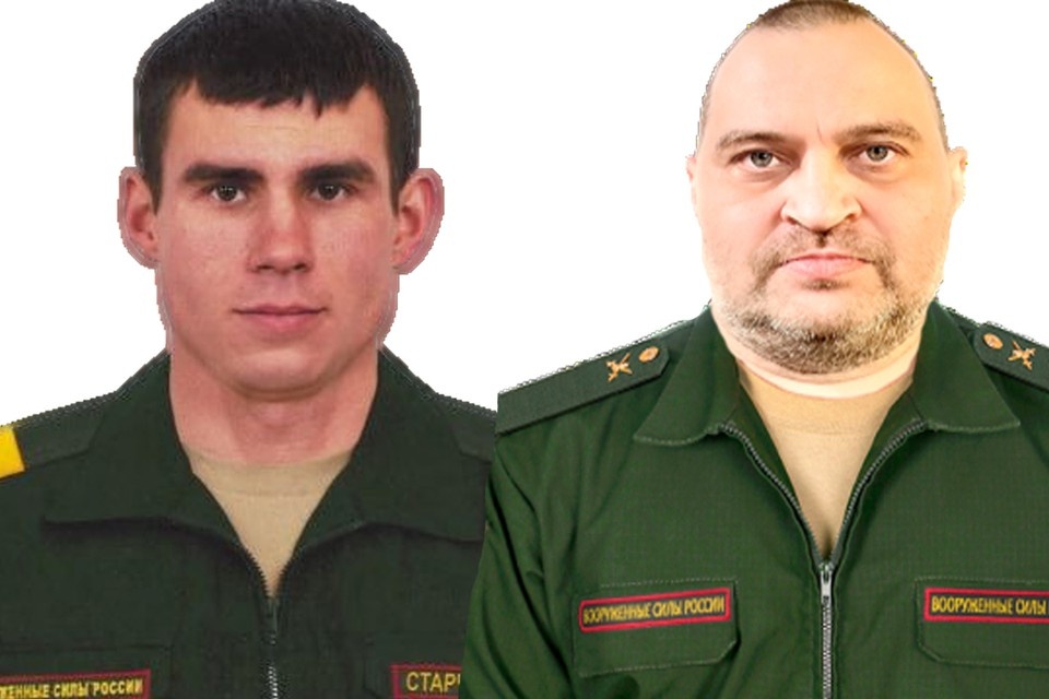    Старший сержант Артём Старченко и Рядовой Михаил Чалов