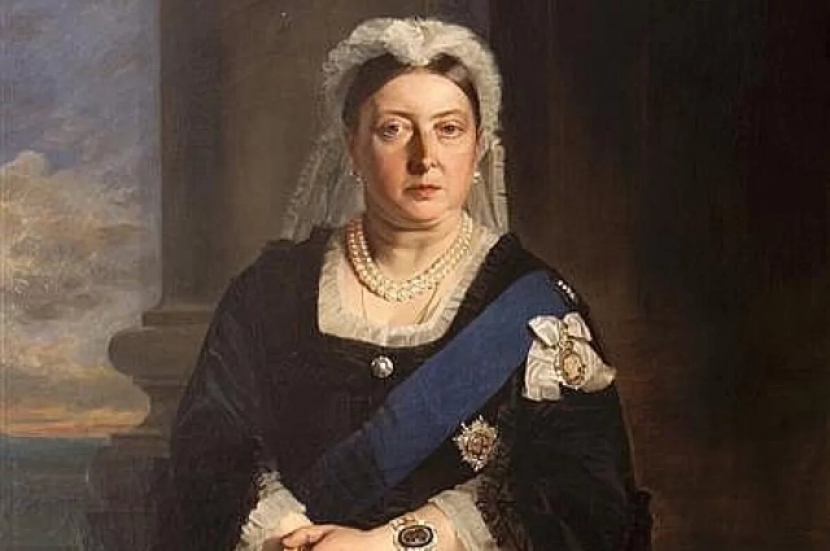    Портрет королевы Виктории работы Генриетты Уорд.