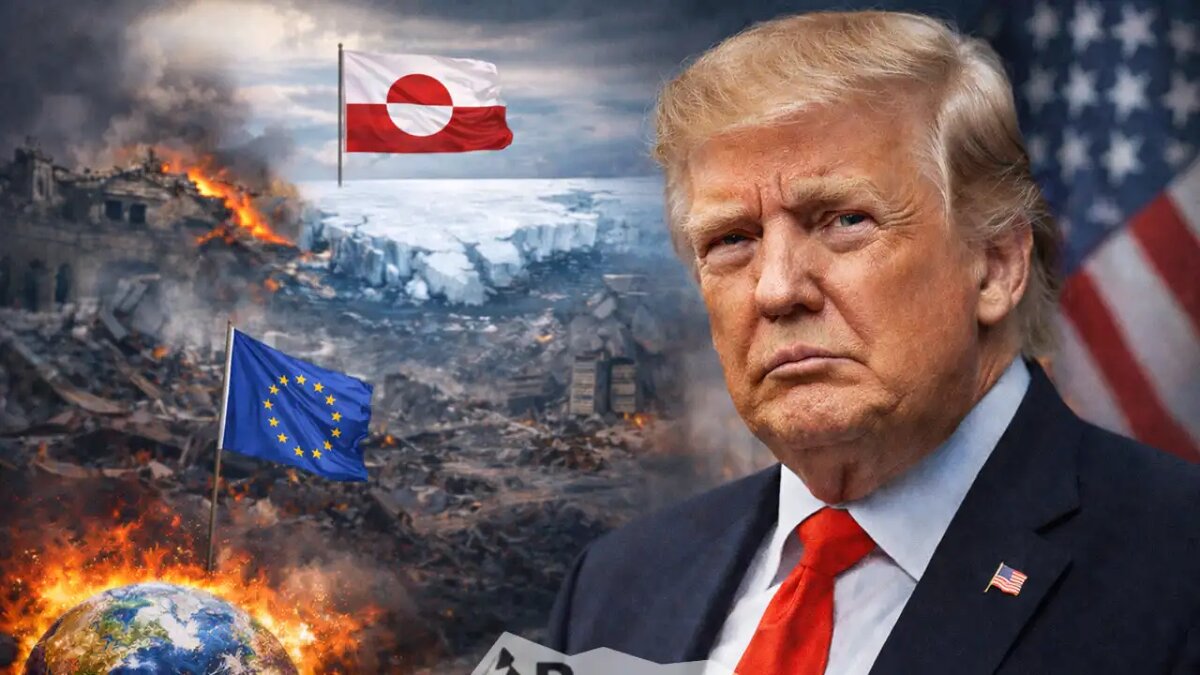    Дональд Трамп (изображение сгенерировано ИИ). © Коллаж / Ridus.ru