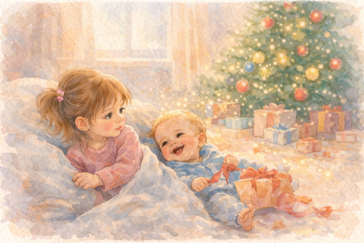 Утро пришло. Варя осторожно проснулась, Ваня улыбался