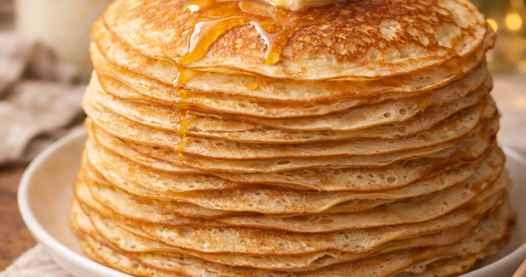 Блины на ряженке — сливочный вкус и золотистая корочка! Потрясающий рецепт!