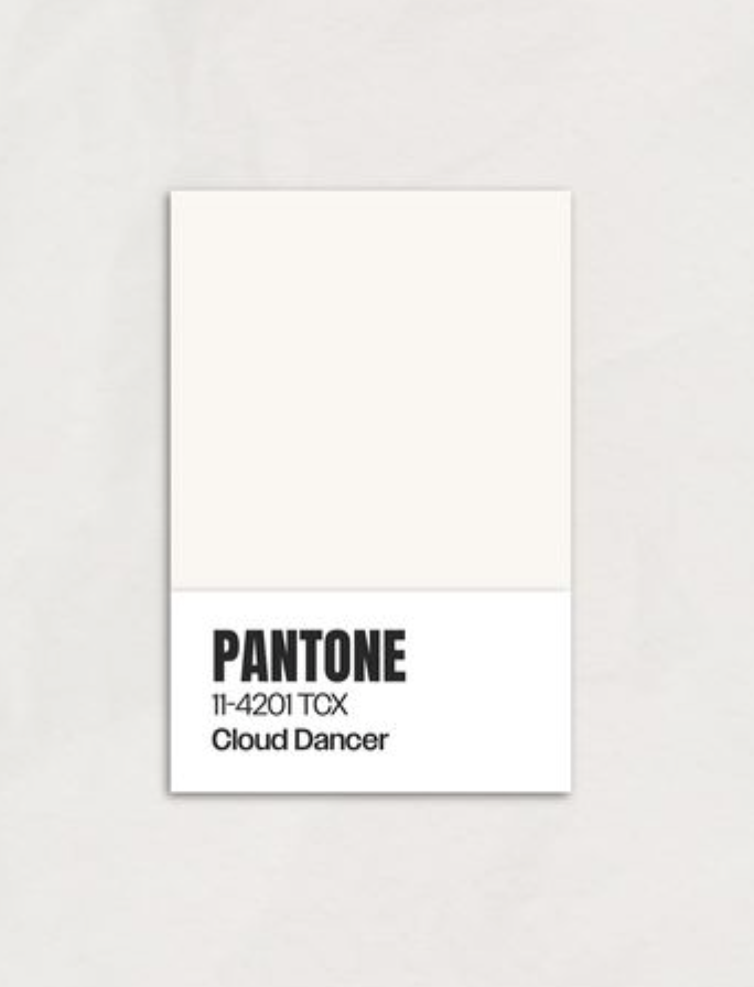 оттенок 2026 года Cloud Dancer  «Облачный танцор»