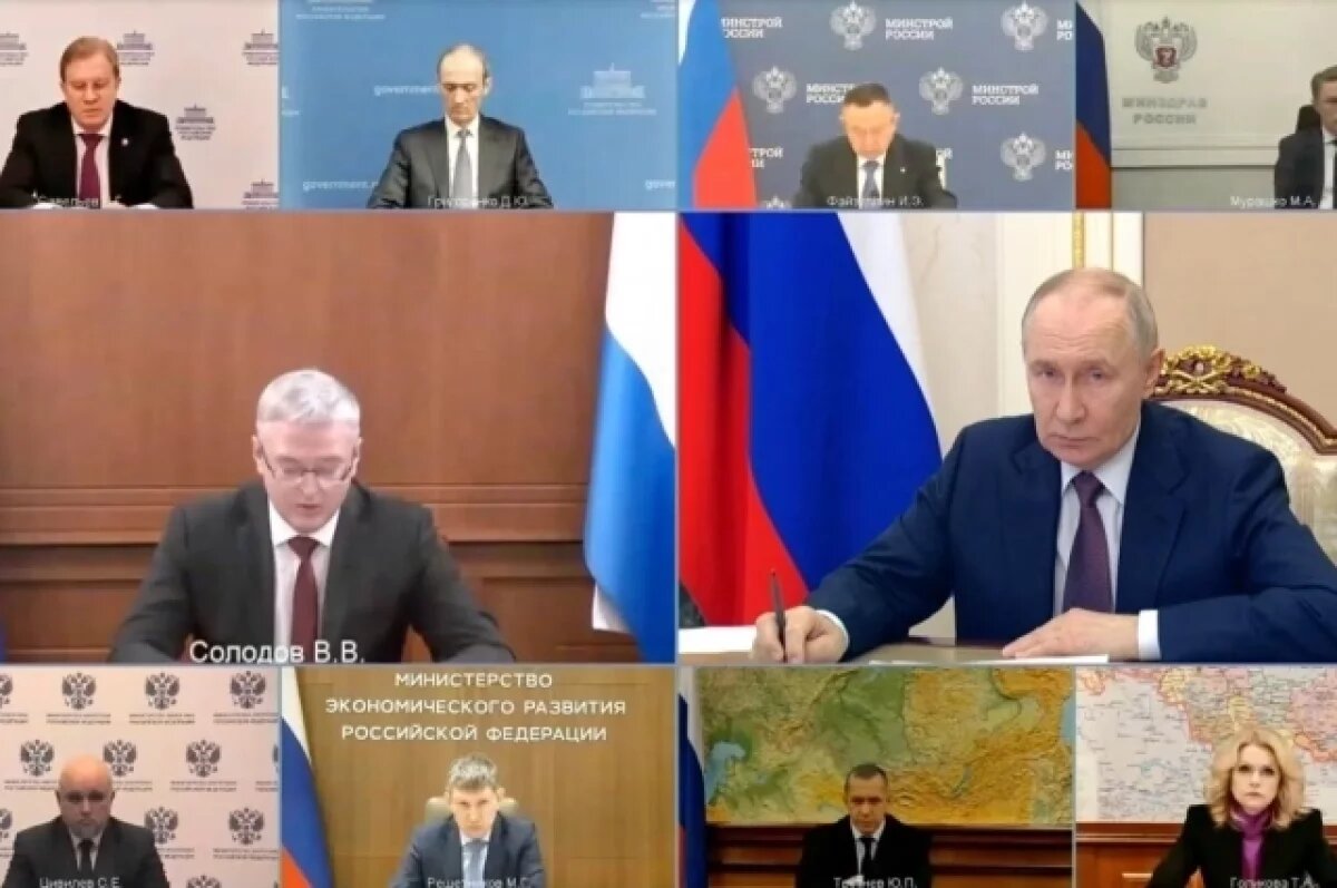    Путин одобрил предложения Камчатки по ликвидации последствий циклона