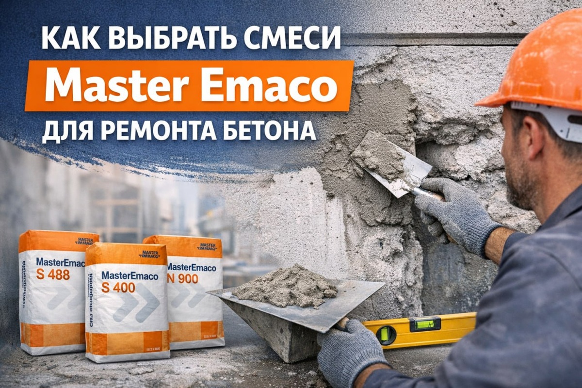 Смеси Master Emaco