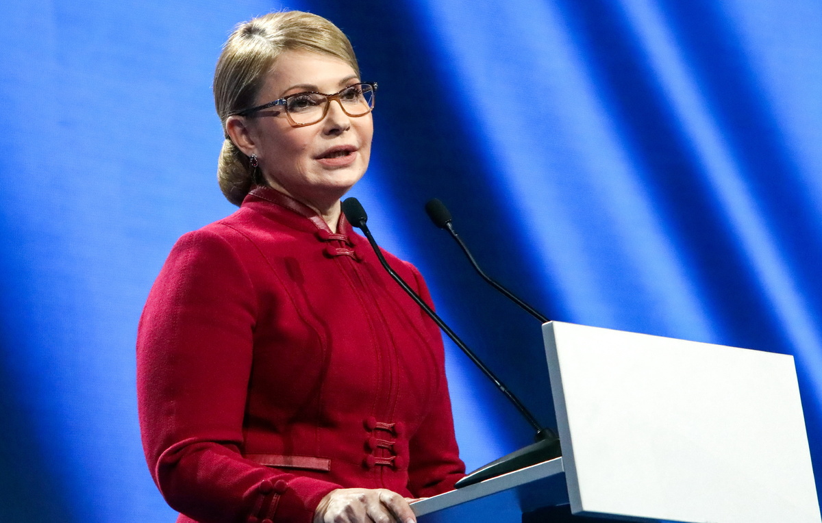    Лидер партии "Батькивщина" Юлия Тимошенко  Петр Сивков/ТАСС