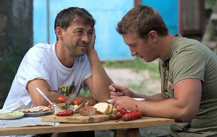 В х/ф "Сваты"