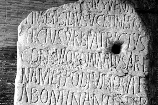 Древнеримская пресса была большой и тяжёлой