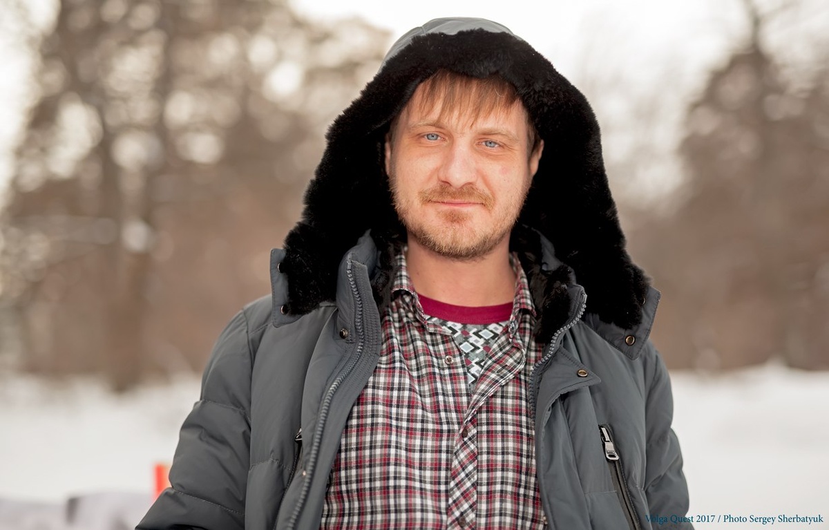 На фото: журналист Виталий Папилкин