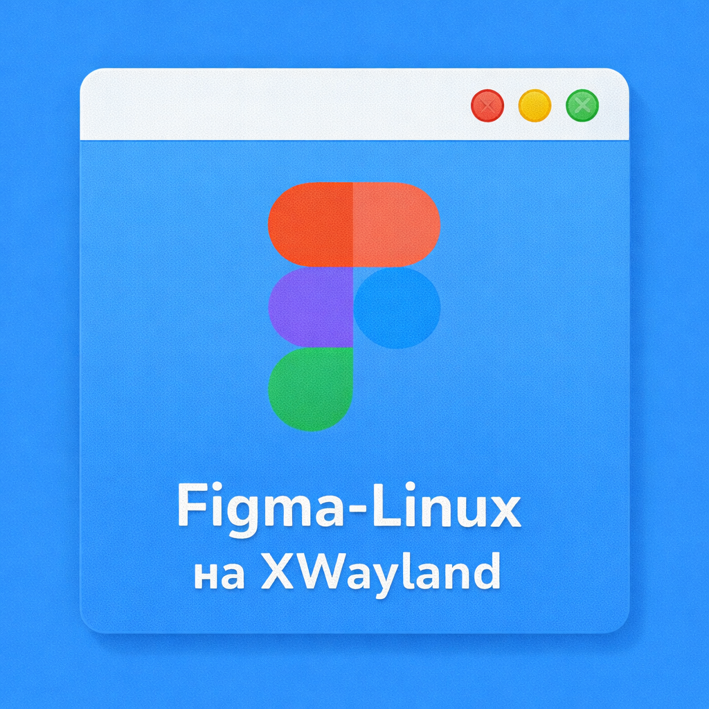Figma-Linux на Wayland: нет крестика и нельзя свернуть