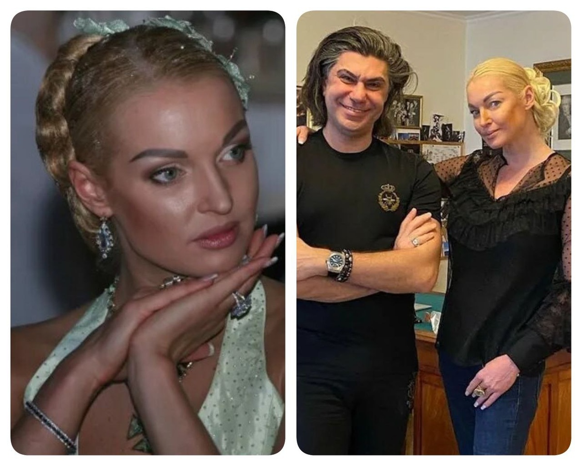 Цискаридзе и Волочкова, коллаж