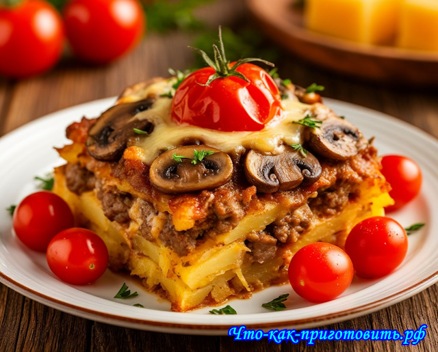 Что-как-приготовить.рф: Картофельная запеканка по-особому от Домашнего Шеф-Повара