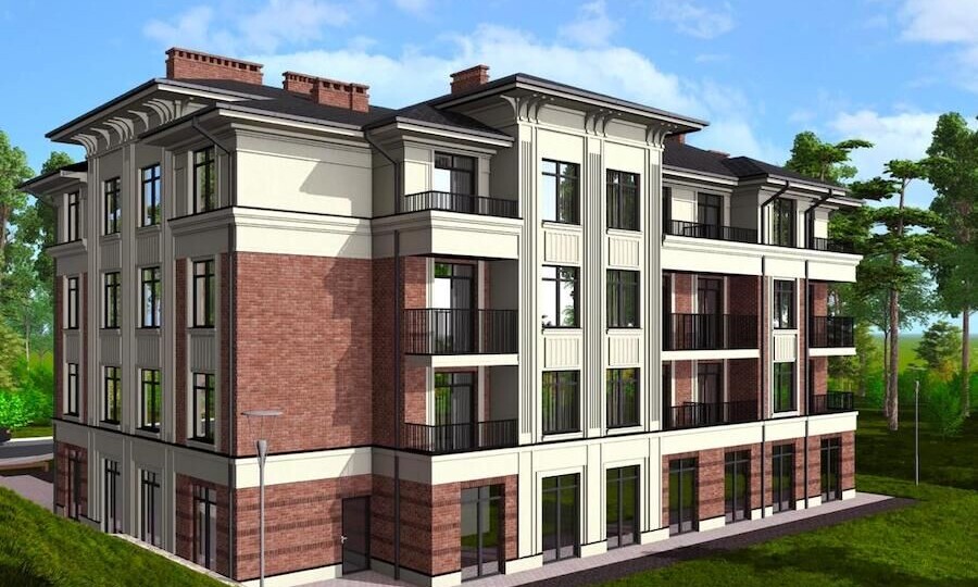 Светлогорск интенсивно застраивается